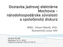 Dostavba Jadrovej elektrárne Mochovce